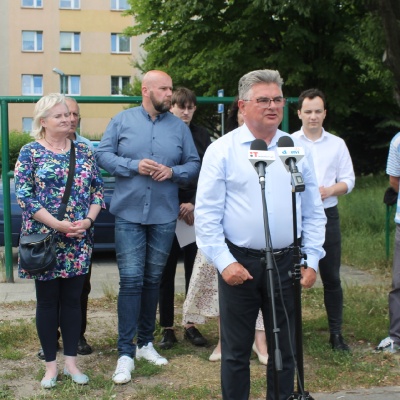 Otwarcie konferencji przez Waldemara Kaczmarskiego - Przewodniczącgo Rady Miejskiej Nowej Lewicy w Radomiu