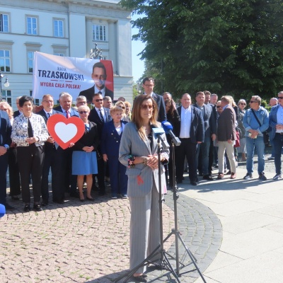 Konferencja prasowa Sił Demokratycznych
